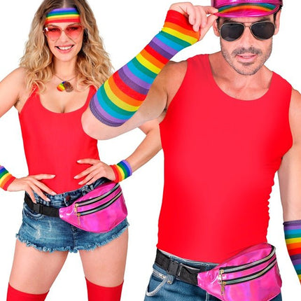 Heuptas Roze Holografisch van Widmann koop je bij Partywinkel