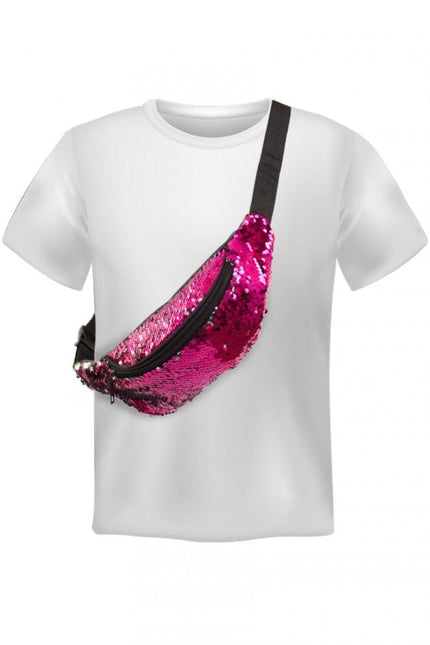 Heuptasje Roze Pailletten van PartyXplosion koop je bij Partywinkel
