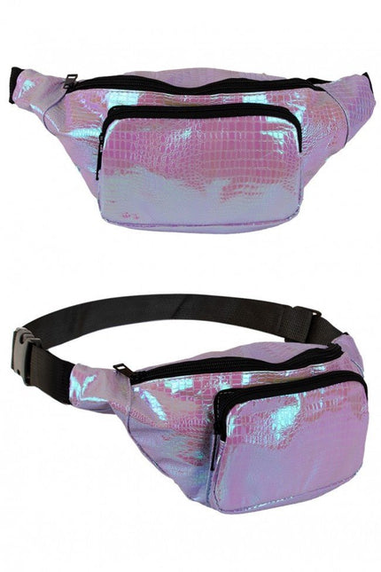 Heuptasje Slangeleer Print Holografisch van PartyXplosion koop je bij Partywinkel