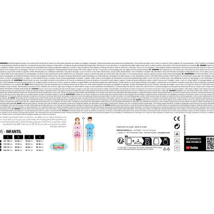 Hippie 60S Jurk Gekleurd Dames 2 delig van Fiestas Guirca koop je bij Partywinkel
