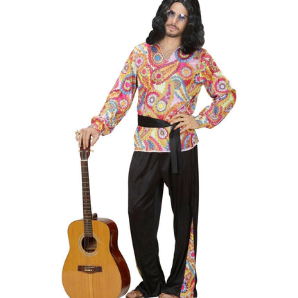 Hippie 60S Kostuum Heren 3 delig - Partywinkel - 8003558761913