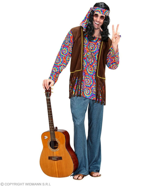 Hippie 60S Kostuum Heren 5 delig - Partywinkel - 8003558754014