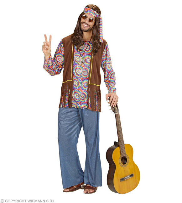 Hippie 60S Kostuum Heren 5 delig - Partywinkel - 8003558754014