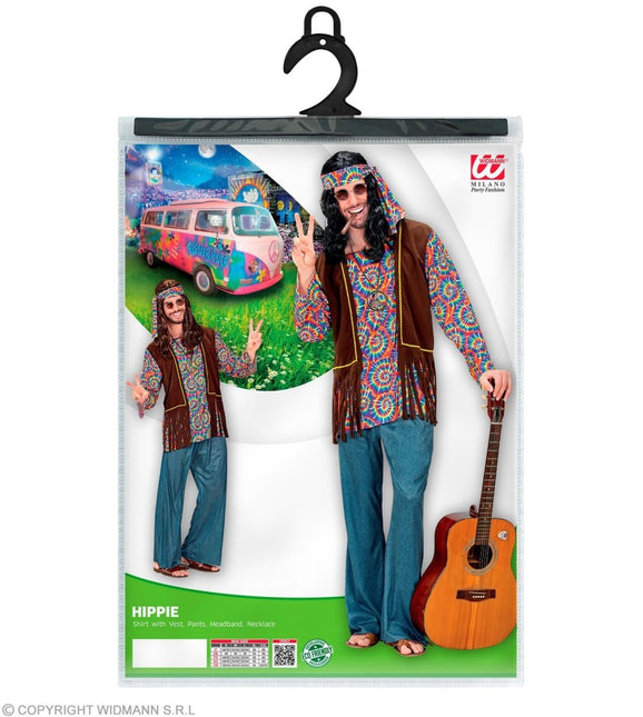 Hippie 60S Kostuum Heren 5 delig - Partywinkel - 8003558754014