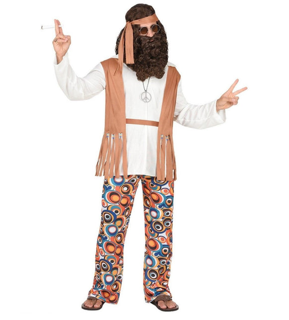 Hippie 60S Kostuum Heren - Partywinkel - 8003558025916