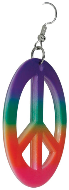 Hippie 60S Oorbellen - Partywinkel - 8434077272145