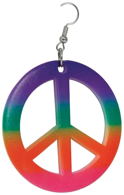 Hippie 60S Oorbellen - Partywinkel - 8434077272145