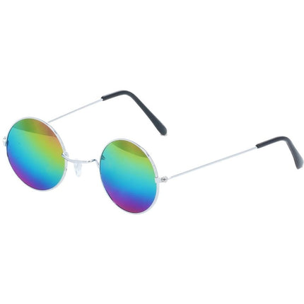 Hippie Bril Spiegelglas van Smiffys koop je bij Partywinkel