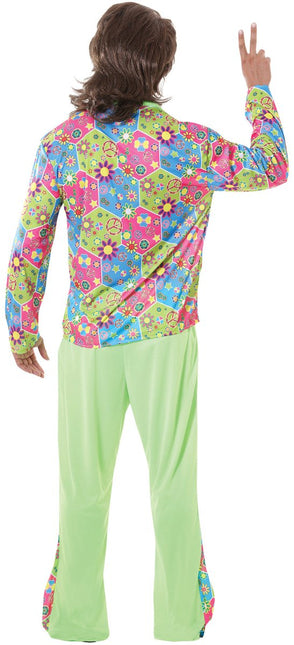 Hippie Kostuum Groen - Partywinkel - 8434077847299