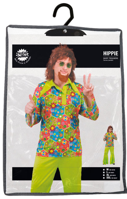 Hippie Kostuum Groen - Partywinkel - 8434077864371