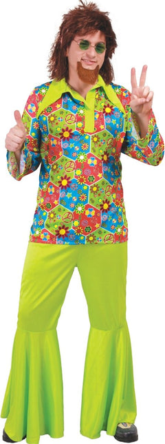 Hippie Kostuum Groen - Partywinkel - 8434077847299