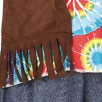 Hippie Kostuum Jongen Bloemen van Fiestas Guirca koop je bij Partywinkel