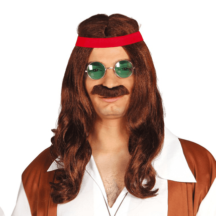 Hippie Pruik Snor van Fiestas Guirca koop je bij Partywinkel