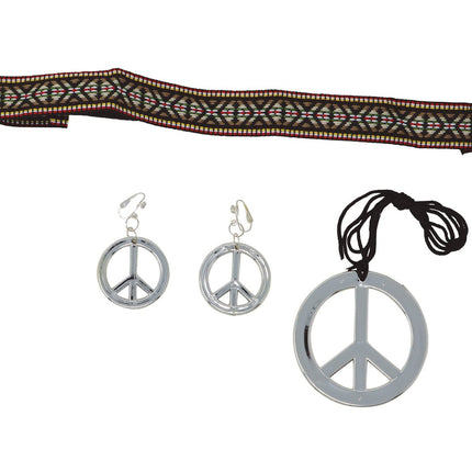 Hippie Set Peace 3 delig van Fiestas Guirca koop je bij Partywinkel