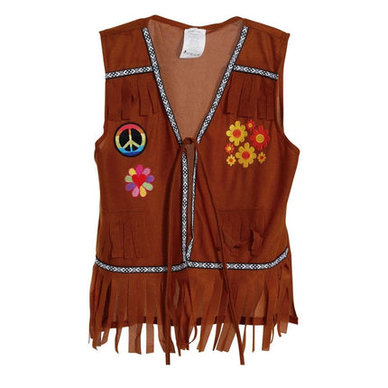 Hippie Vest M van Fiestas Guirca koop je bij Partywinkel