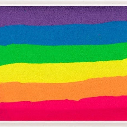 Hobby Watercolor Splitcake Big Neon Regenboog 50gr van PXP Professional Colours koop je bij Partywinkel