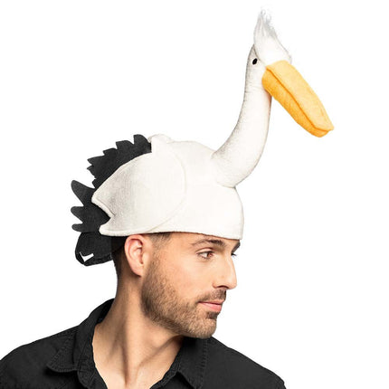 Hoed Ooievaar van Boland koop je bij Partywinkel