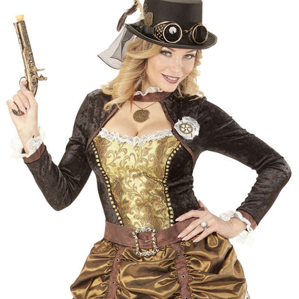 Hoed Steampunk Bril van Widmann koop je bij Partywinkel