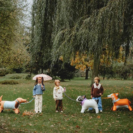 Hond Ballon 88cm van Partydeco koop je bij Partywinkel