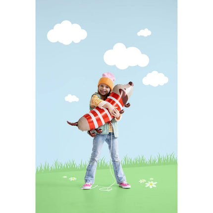 Hond Helium Ballon Leeg 88cm van Folat koop je bij Partywinkel