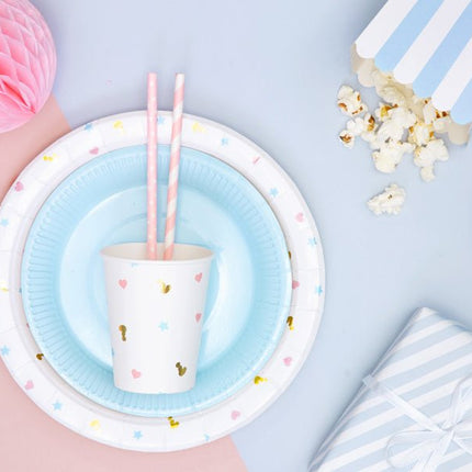 Honeycomb Bal Lichtroze 10cm van Partydeco koop je bij Partywinkel