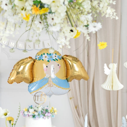 Honeycomb Engel 15cm van Partydeco koop je bij Partywinkel
