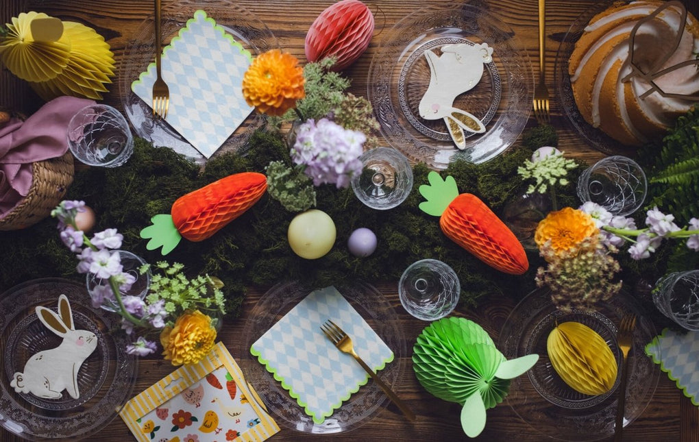 Honeycomb Wortel 20cm van Partydeco koop je bij Partywinkel