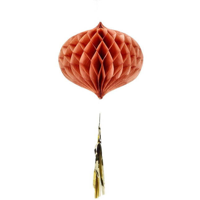 Honeycombs Golden Dusk - 3 stuks van Folat koop je bij Partywinkel