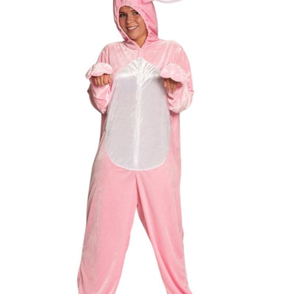 Strampler Hase Rosa