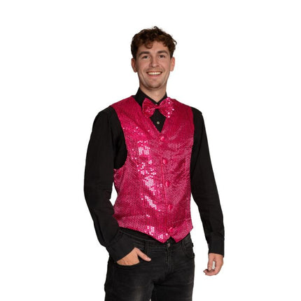 Strickjacke + Schleife Rosa