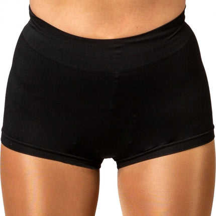 Hotpants Kort Broekje Zwart van Orlob koop je bij Partywinkel