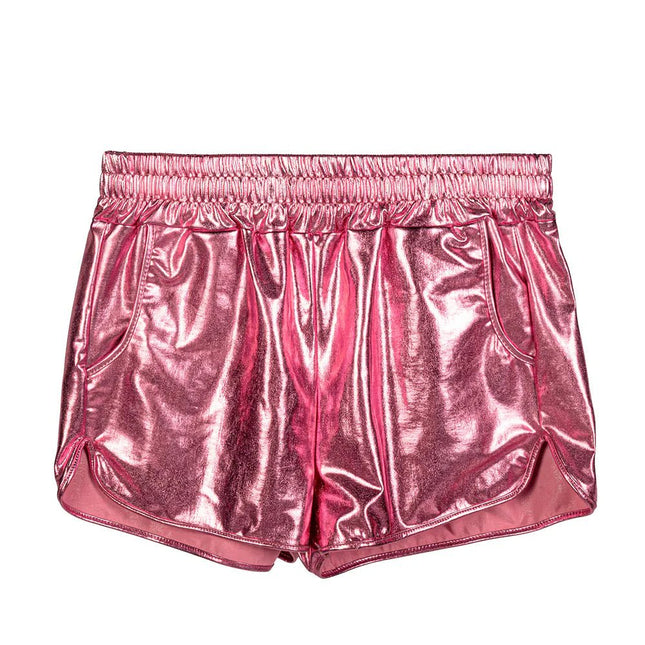 Hotpants Shiny lichtroze van Boland koop je bij Partywinkel