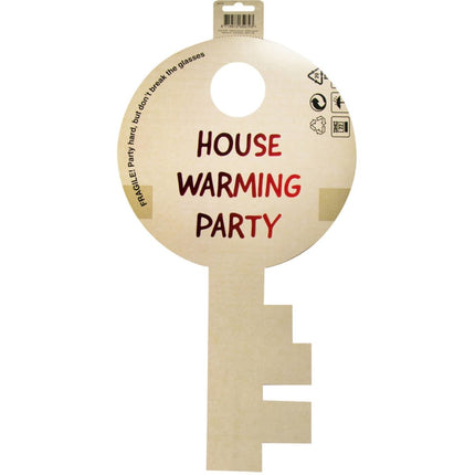 Housewarming Deurbord 50cm van Folat koop je bij Partywinkel