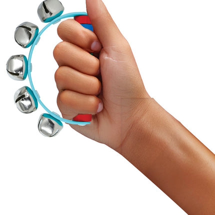 Houten jingle bell Ratel 9x11 cm van Fiestas Guirca koop je bij Partywinkel