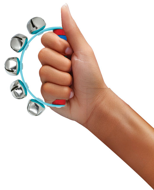 Houten jingle bell Ratel 9x11 cm van Fiestas Guirca koop je bij Partywinkel