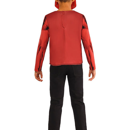 Hulk Reversible Shirt und Masken Kind