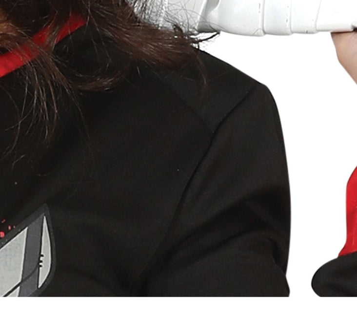 Ijshockey Halloween Kostuum Dames Rood Zwart van Fiestas Guirca koop je bij Partywinkel