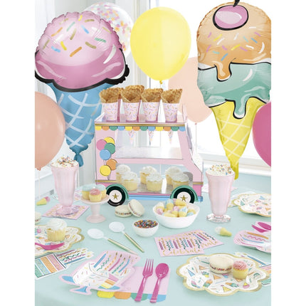 Ijsjes Tafelkleed 2,13m van Unique koop je bij Partywinkel