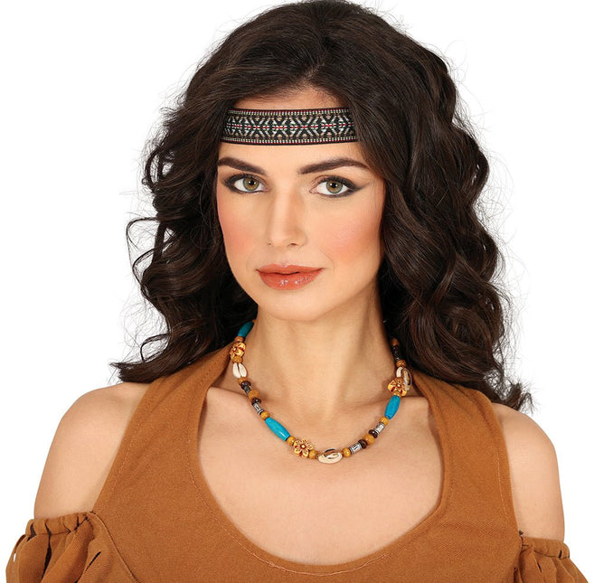 Indiaan Ketting - Partywinkel - 8434077178782
