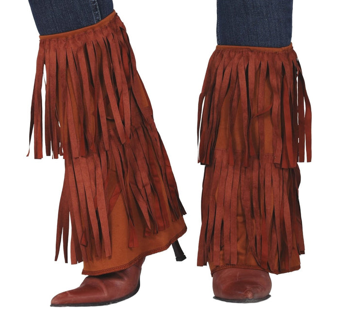 Indiaanse Beenwarmers Bruin van Fiestas Guirca koop je bij Partywinkel