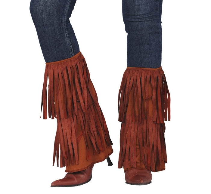 Indiaanse Beenwarmers Bruin van Fiestas Guirca koop je bij Partywinkel