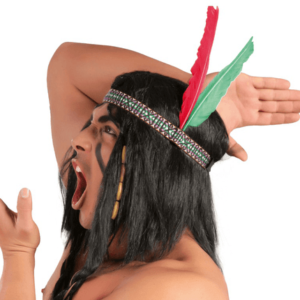 Indiaanse Hoofdband van Fiestas Guirca koop je bij Partywinkel