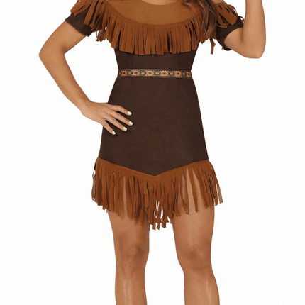 Indiaanse Jurk Dames van Fiestas Guirca koop je bij Partywinkel