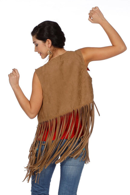 Indianen Vest Dames van Wilbers & Wilbers koop je bij Partywinkel