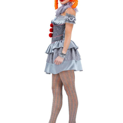 IT Chapter Two, Pennywise Ladies Kostuum Dames van Smiffys koop je bij Partywinkel
