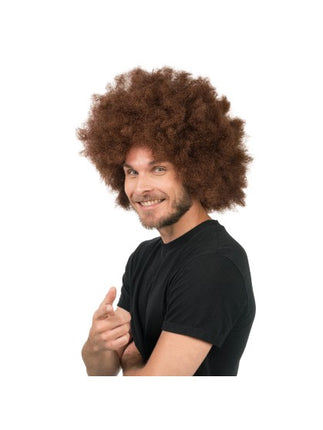 Jackson Afro-Perücke Mahagoni 33 cm