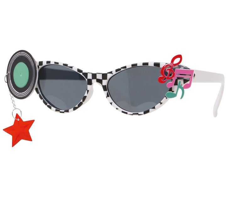 Jaren '50 Bril van Fiestas Guirca koop je bij Partywinkel