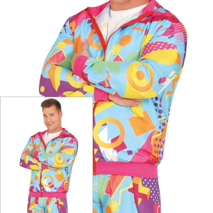 Jaren 90 Trainingspak Fout Heren van Fiestas Guirca koop je bij Partywinkel