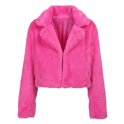 Jasje Fluffy rave neonroze (M/L) van Boland koop je bij Partywinkel