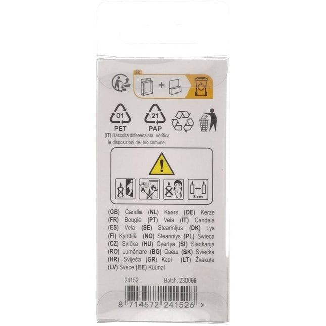 Kaars Simply Chique Gold Cijfer 2 van Folat koop je bij Partywinkel